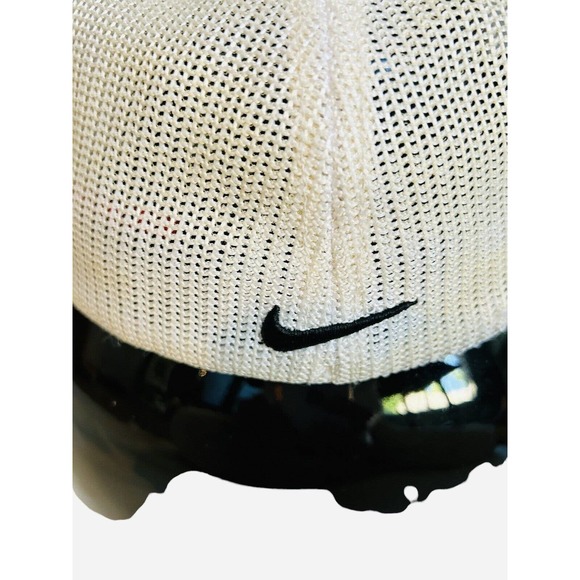 Nike Golf 20XI VR Fitflex Mesh‎ Hat Cap White Black Men's - Picture 3 of 8